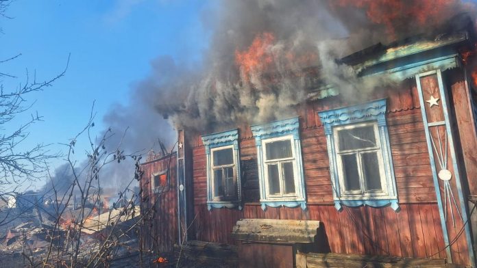 пожар Спасск 25.03.25