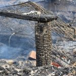 В селе Селезнево горел дом