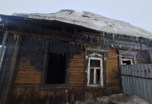 В селе Гавриловское Спасского округа сгорел дом