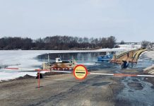 Пешеходную переправу по мосту у села Троица Спасского округа закрывают