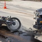 В Спасске при столкновении «Лады» и мотоцикла пострадал мужчина